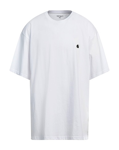 CARHARTT Basic T-Shirt White 100% Organic cotton