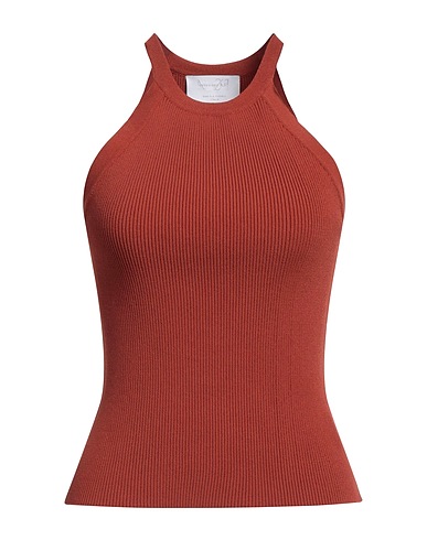 DANIELE FIESOLI Top Braun 83% Viskose, 17% Polyester