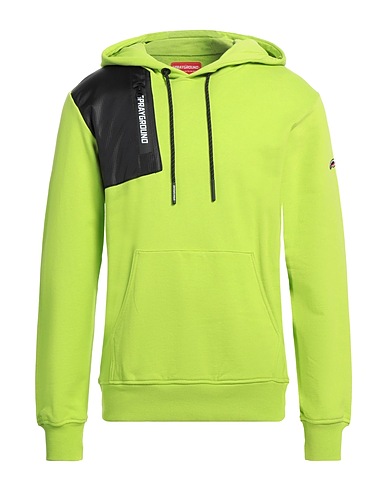 SPRAYGROUND Felpa Verde lime 100% Cotone, Poliestere