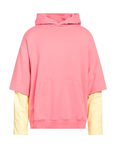 MARNI Hooded track jacket  Salmon pink 100% Cotton