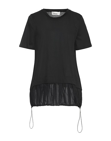 MEIMEIJ T-shirt Nero 100% Cotone