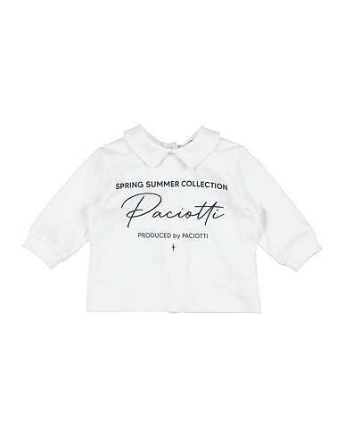 PACIOTTI T-shirt Bianco 95% Cotone, 5% Elastan