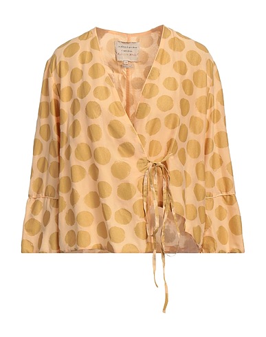 ALESSIA SANTI Top Sand 72% Cotton, 28% Silk