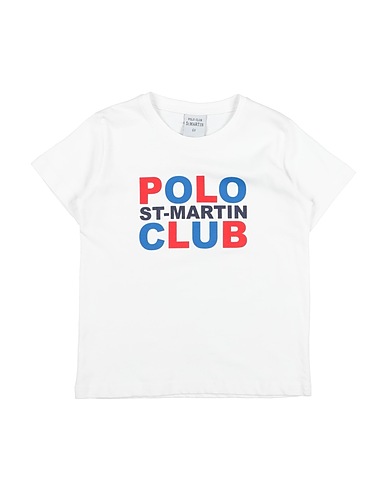 POLO CLUB ST. MARTIN T-shirt White 100% Cotton