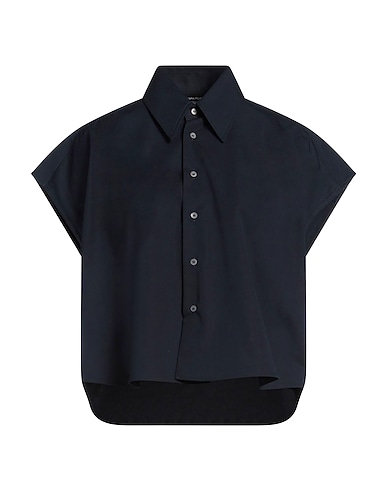 FABIANA FILIPPI Camisas y blusas lisas BLU NOTTE 100% Algodón