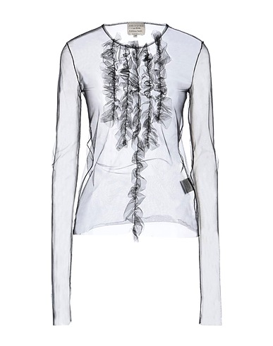 ALESSIA SANTI Top Black 100% Polyamide