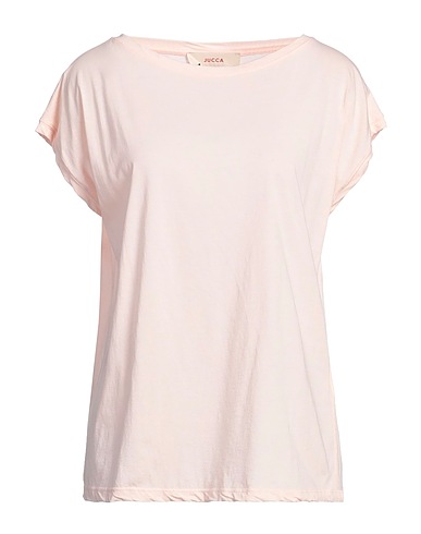 JUCCA Basic T-shirt Light pink 100% Cotton