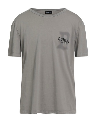 DONDUP T-shirt Light grey 100% Cotton