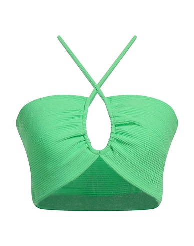 A.L.C. Top Green 75% Viscose, 15% Polyester, 9% Nylon, 1% Elastane
