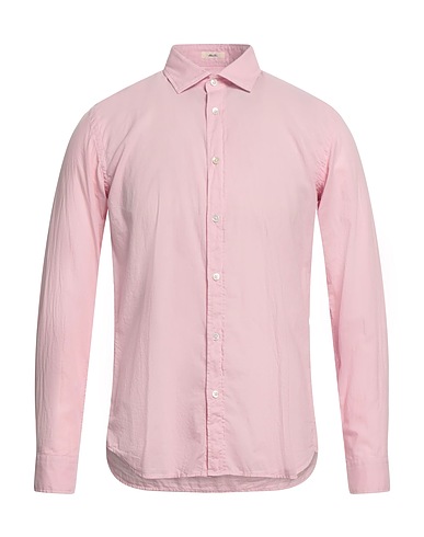 HARTFORD Solid colour shirt Pink 100% Cotton
