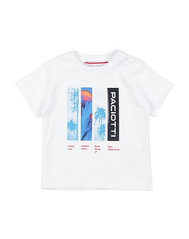 PACIOTTI T-shirt White 100% Cotton