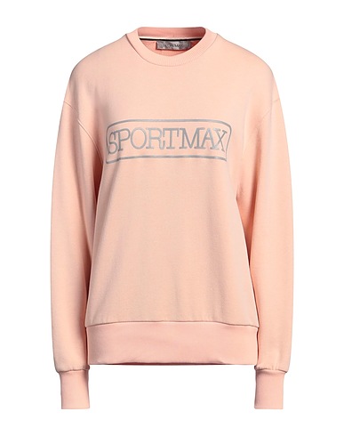SPORTMAX Sweatshirt Blush 87% Cotton, 11% Polyamide, 2% Elastane