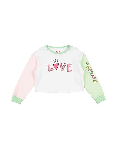 LOVE THERAPY Sweatshirt White 100% Cotton
