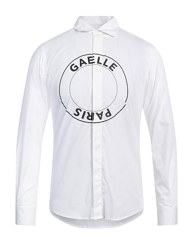 GAëLLE Paris Shirts White 100% Cotton