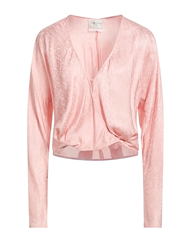 FORTE_FORTE Top Rosa chiaro 70% Viscosa, 30% Seta
