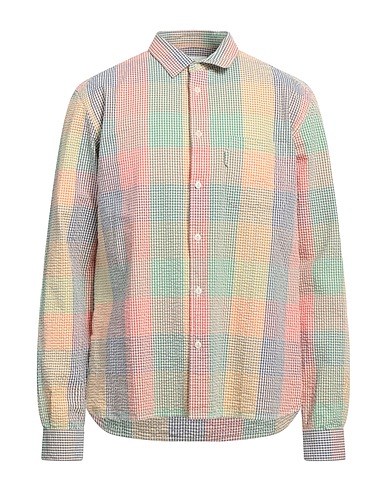 YMC YOU MUST CREATE Checked shirt Green 100% Cotton