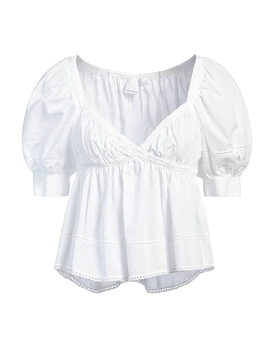 PINKO Top White 100% Cotton