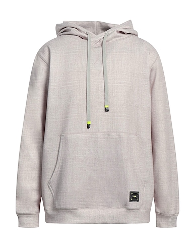 F**K PROJECT Sweatshirt Light grey 50% Polyester, 45% Cotton, 5% Elastane