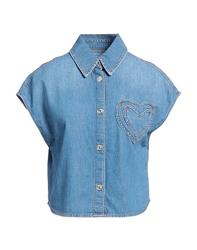 MOSCHINO JEANS Denim shirt 100% Cotton