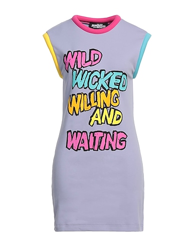 JEREMY SCOTT Short dress 97% Cotton, 3% Elastane