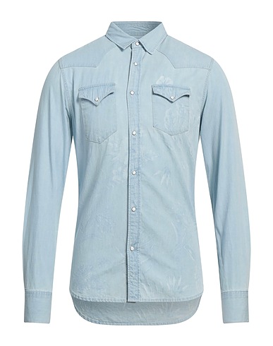 DEPERLU Denim shirt Blue 100% Cotton