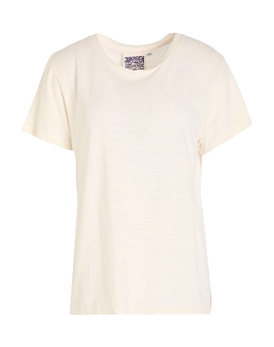JUNGMAVEN Basic T-shirt Off white 55% Hemp, 45% Organic cotton