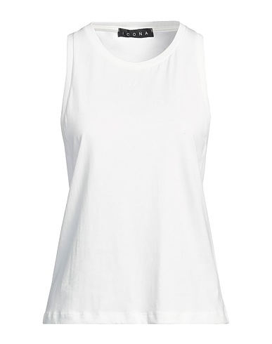 ICONA by KAOS Vest Cream 100% Cotton
