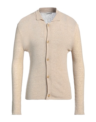 HAIKURE Solid colour shirt Beige 45% Cotton, 45% Linen, 10% Nylon