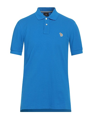 PS PAUL SMITH Polo Azzurro 100% Cotone