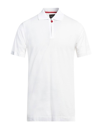 KITON Polo shirt White 100% Cotton