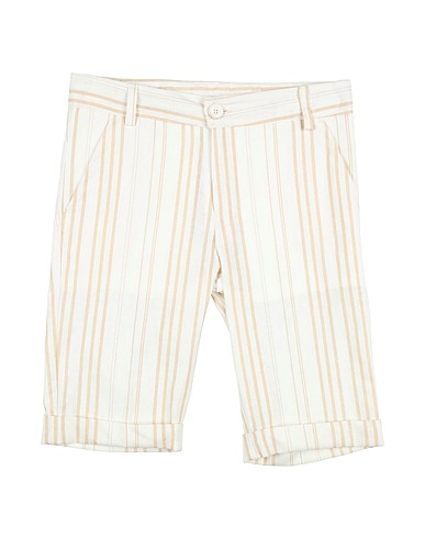 BIEN HABILLE Shorts & Bermuda Panna 55% Lino, 45% Viscosa