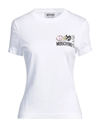 MOSCHINO JEANS T-shirt White 100% Cotton