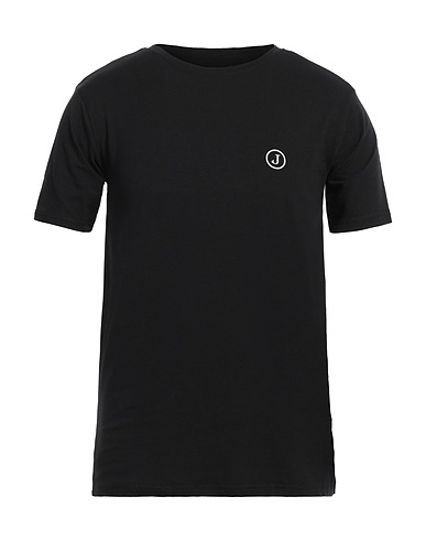 JECKERSON Basic T-Shirt Black 95% Cotton, 5% Elastane