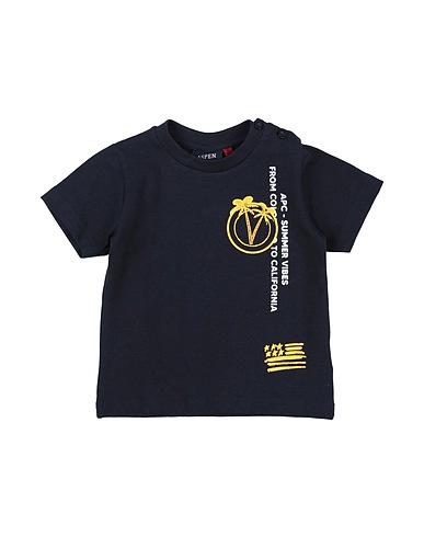 ASPEN POLO CLUB T-shirt Midnight blue 95% Cotton, 5% Elastane