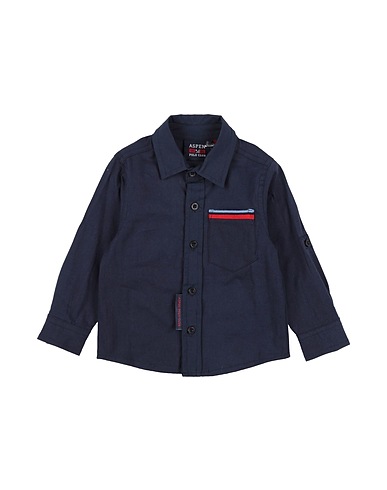 ASPEN POLO CLUB 無地シャツ ミッドナイトブルー コットン 95% / ポリウレタン 5%