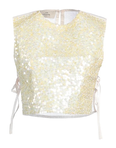 LES COYOTES DE PARIS Top Off white 100% Cotton