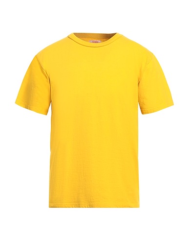 SUNRAY Basic T-shirt SPORTSWEAR Yellow 100% Cotton