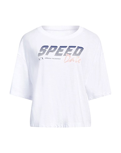 ARMANI EXCHANGE Ｔシャツ ホワイト コットン 100%
