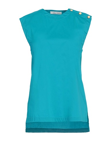 LIVIANA CONTI Top Deep teal 68% Cotton, 28% Polyamide, 4% Elastane