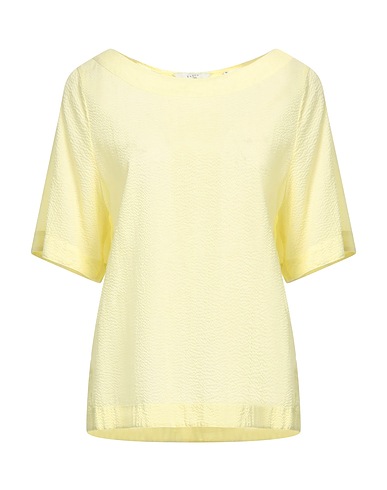 XACUS Top Pastel yellow 100% Cotton