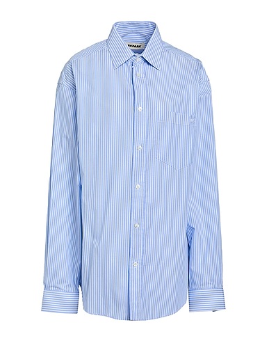 DARKPARK Striped shirt Light blue 100% Cotton