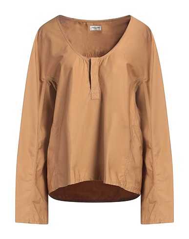 SAINT LAURENT Top 86% Cotton, 14% Linen