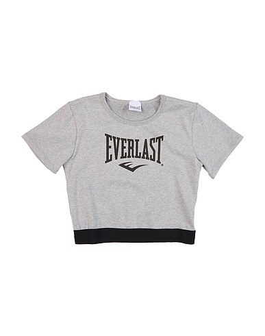 EVERLAST T-shirt Grigio chiaro 98% Cotone, 2% Elastan
