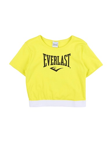 EVERLAST T-shirt Giallo 98% Cotone, 2% Elastan