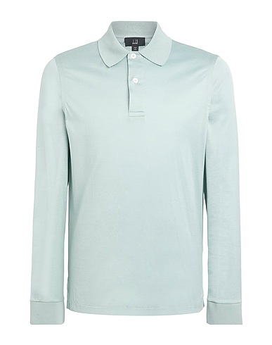 DUNHILL Polo shirt Sage green 100% Cotton