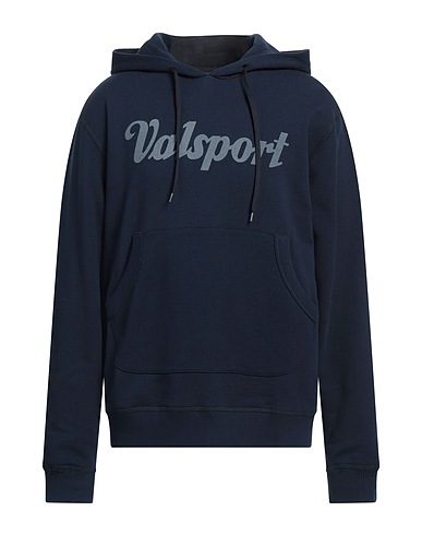 VALSPORT Hooded track jacket  Navy blue 100% Cotton
