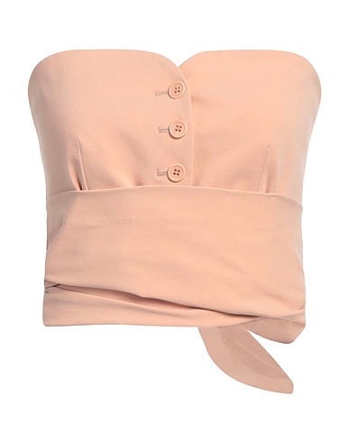 PHILOSOPHY di LORENZO SERAFINI Top Beige 93% Cotone, 7% Elastan