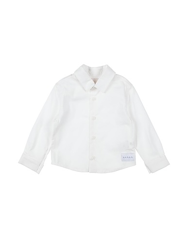 NANÁN Solid colour shirts & blouses 97% Cotton, 3% Elastane