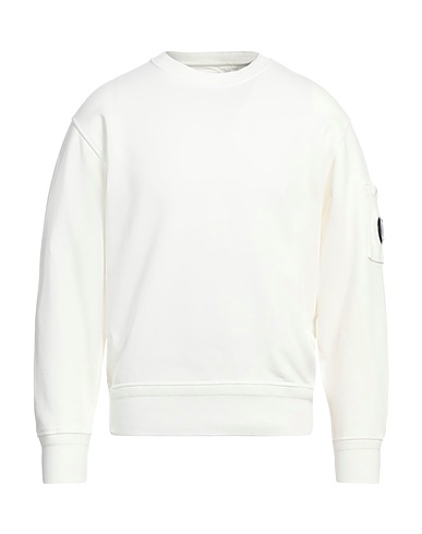 C.P. COMPANY Sweatshirt White 100% Cotton