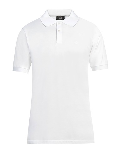 DUNHILL Polo shirt White 100% Cotton